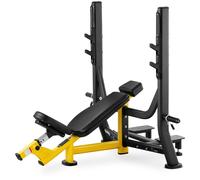 Nero, Giallo Panca piana manubri - 135 kg | Gymrex
