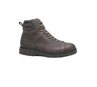 NERO GIARDINI 01000 t moro marrone scarpe uomo stivaletti anfibio zip lacci pell
