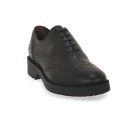 Nero Giardini I411450D Stringate Donna in Pelle - Nero