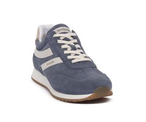 NERO GIARDINI 203 VELOUR AVIO sneakers moda Donna 39