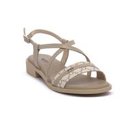 NERO GIARDINI 412 GIOVE BEIGE sandali Donna 36