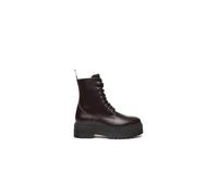 Nero Giardini A909831D Anfibi Donna in Pelle - Testa di Moro 37 EU