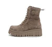 Nero Giardini Anfibi Donna in Camoscio