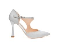 NERO GIARDINI Décolleté TACCO 10CM ARGENTO E512221DE
