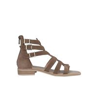 Nero Giardini E012490D Sandali Donna in Pelle - Fango 36 EU