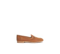 Nero Giardini E218213D Mocassini Donna in Suede - Tabacco 38 EU