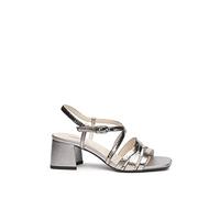 Nero Giardini E218440DE Sandali Donna in Pelle - Acciaio 36 EU