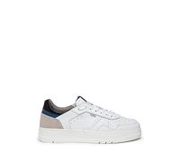 Nero Giardini E302870U Sneakers Uomo in Pelle E Camoscio - Bianco 42 EU
