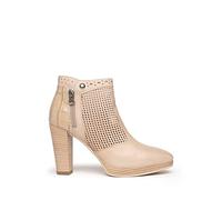 Nero Giardini E306240D Tronchetti Donna in Pelle - Champagne 40 EU