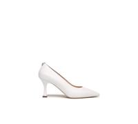 Nero Giardini E307081DE Décolleté Donna in Pelle - Bianco 40 EU