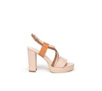 Nero Giardini E307542D Sandali Donna in Pelle - Cipria 39 EU