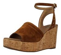 Nero Giardini E307663D Sandali Donna in Camoscio - Tabacco 40 EU