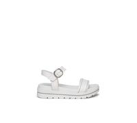 Nero Giardini E307812D Sandali Donna in Pelle - Bianco 40 EU