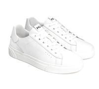 NERO GIARDINI E400240U 707 SNEAKERS SCARPE UOMO LACCI STRINGHE PELLE BIANCO