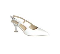 Nero Giardini E409331DE Bianco Scarpe Donna Sposa Decolletè Tacco Sling Back Cinturino Punta 40