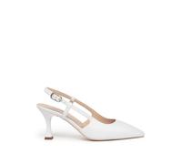 Nero Giardini E409331DE Décolleté Donna in Pelle - Bianco 38.5 EU