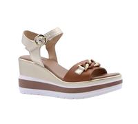 Nero Giardini E410530D Sandali Donna in Pelle - Cognac 37 EU