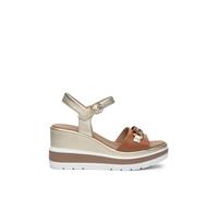 Nero Giardini E410530D Sandali Donna in Pelle - Lino 37 EU