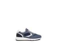 Nero Giardini E500670U Sneakers Uomo in Camoscio, Pelle E Tela - Avio 42 EU