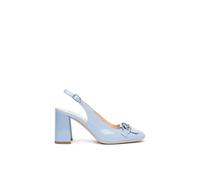 Nero Giardini E509490D Décolleté Donna in Vernice - Celeste 38 EU