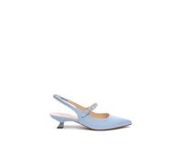 Nero Giardini E512261DE Décolleté Donna in Vernice - Celeste 36 EU