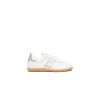 Nero Giardini E512851D Snekares Donna in Pelle - Bianco 35 EU