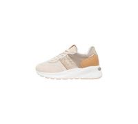 Nero Giardini E512863D Sneakers Donna in Suede, Tela E Materiale Tecnico - Yogurt 39 EU