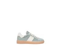 Nero Giardini E513005D Sneakers Donna in Suede E Pelle - Asparago 39 EU