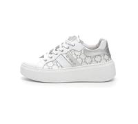 Nero Giardini E513080D Sneakers Donna in Pelle E Materiale Tecnico - Bianco 36 EU