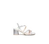 Nero Giardini E513280D Sandali Donna In Pelle - Argento 39 EU