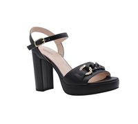 Nero Giardini E513350D Sandali Donna in Pelle - Nero 37 EU