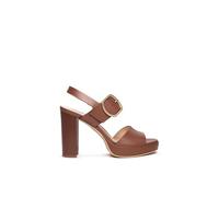 Nero Giardini E513354D Sandali Donna in Pelle - Cuoio 39 EU