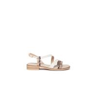 Nero Giardini E513418D Sandali Donna in Pelle E Materiale Tecnico - Sandalo 36 EU