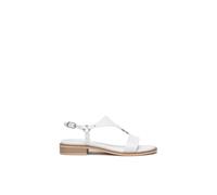 Nero Giardini E513420D Sandali Donna in Pelle - Bianco 40 EU