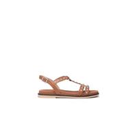 Nero Giardini E513480D Sandali Donna in Pelle - Cognac 40 EU