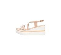 Nero Giardini E513512D Sandali Donna in Pelle E Materiale Tecnico - Beige 37 EU