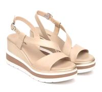 Nero Giardini E513520D Sandali Donna in Pelle - Lino 38 EU
