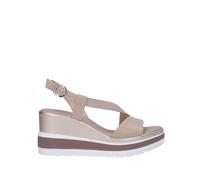 Nero Giardini E513520D Sandali Donna in Pelle - Lino 39 EU