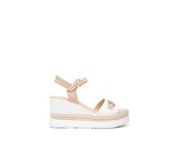 Nero Giardini E513552D Sandali Donna In Pelle - Bianco 40 EU
