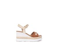 Nero Giardini E513552D Sandali Donna in Pelle - Cognac 36 EU