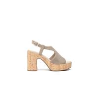 NERO GIARDINI 451 VELOUR CRETA sandali Donna 37
