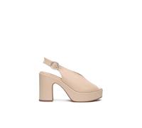 Nero Giardini E513645D Sandali Donna in Pelle - Lino 36 EU