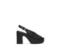 Nero Giardini E513645D Sandali Donna in Pelle - Nero 38 EU