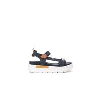 Nero Giardini E513691D Sandali Donna In Tessuto E Pelle - Jeans 38 EU