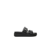 Nero Giardini E513700D Ciabatte Donna in Pelle - Nero 38 EU