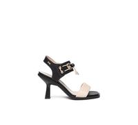 Nero Giardini E513723D Sandali Donna in Pelle E Materiale Tecnico - Ivory 41 EU