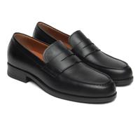 NERO GIARDINI E601070U 100 MOCASSINI SLIPON SCARPE DA INFILARE UOMO PELLE NERO