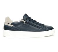 Nero Giardini Scarpe Sneakers in Pelle Uomo Estate E601130U 200 con Zip Blu (40)