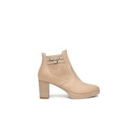Nero Giardini E615080D Tronchetti Donna in Pelle - Champagne 37 EU