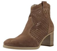 Nero Giardini E615110D Stivaletti Donna camoscio Forato Beige